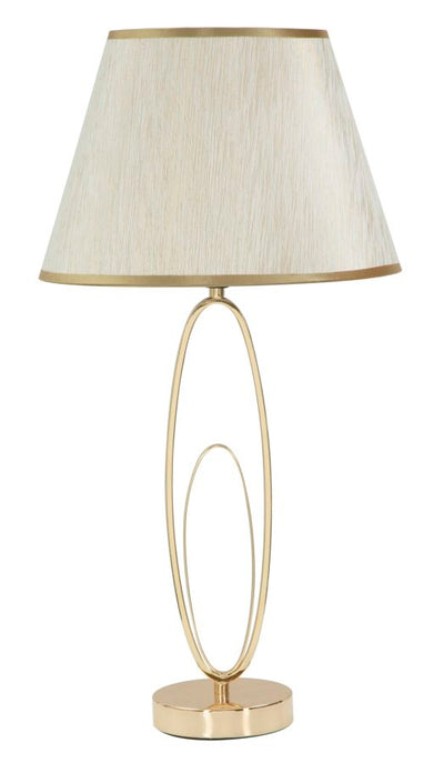 Arany és Krémszínű Modern Asztali Lámpa
