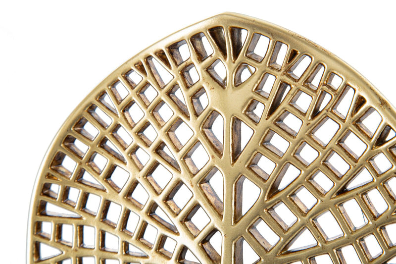 Aranyszínű Fém Lótuszlevél alakú Gyertyatartó