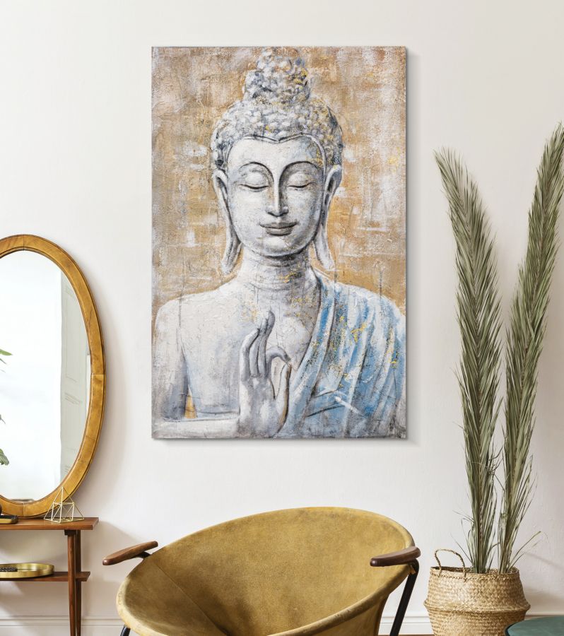 Kézzel Festett Buddha Festmény