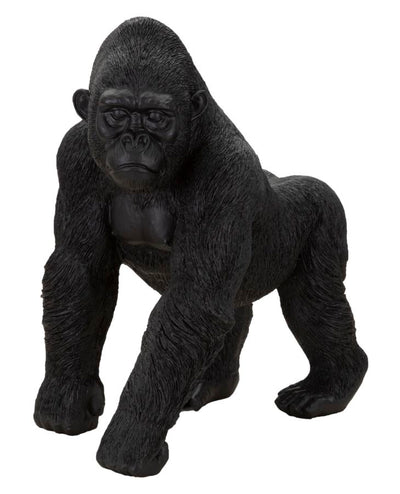 Fekete Gorilla Szobor (Modern Dekoráció)
