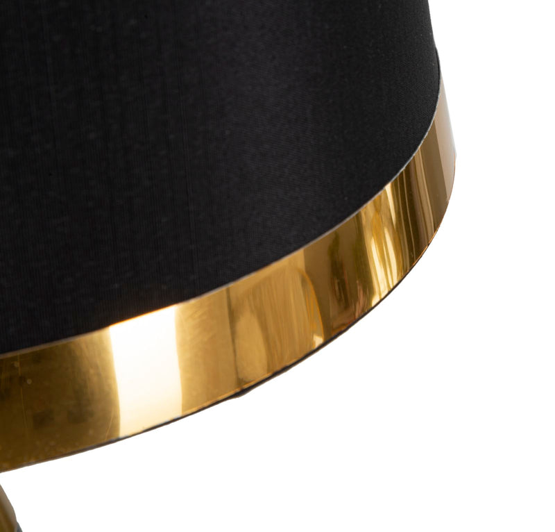 Aranyszínű és Fekete Luxus Asztali Lámpa