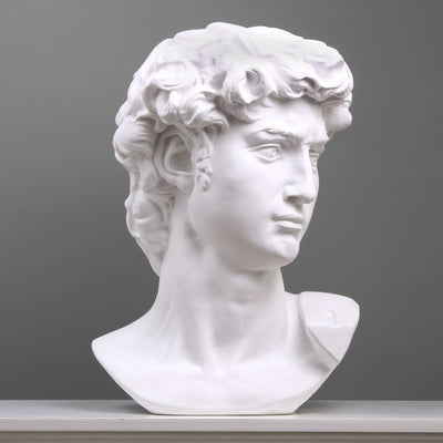 Nagy Michelangelo Dávid Mellszobor (Fehér)