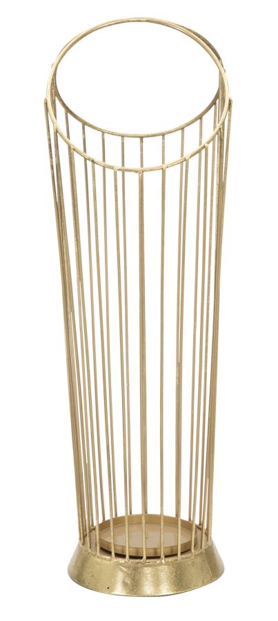 Aranyszínű Fém Esernyőtartó (Modern Dekoráció)