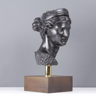 Artemisz olimpiai istennő - Bronz mellszobor