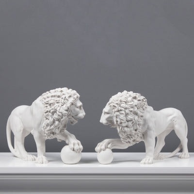 Medici oroszlánok szobor párban