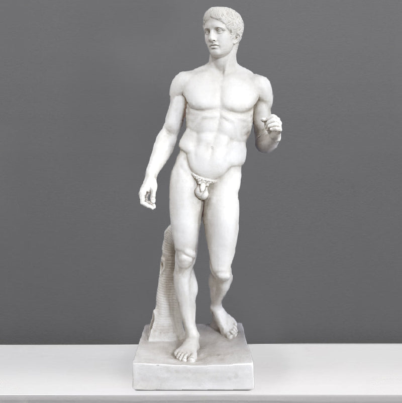 Doryphoros lándzsa hordozója - Életnagyságú szobor