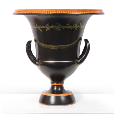 Ókori görög fekete nagy füles váza