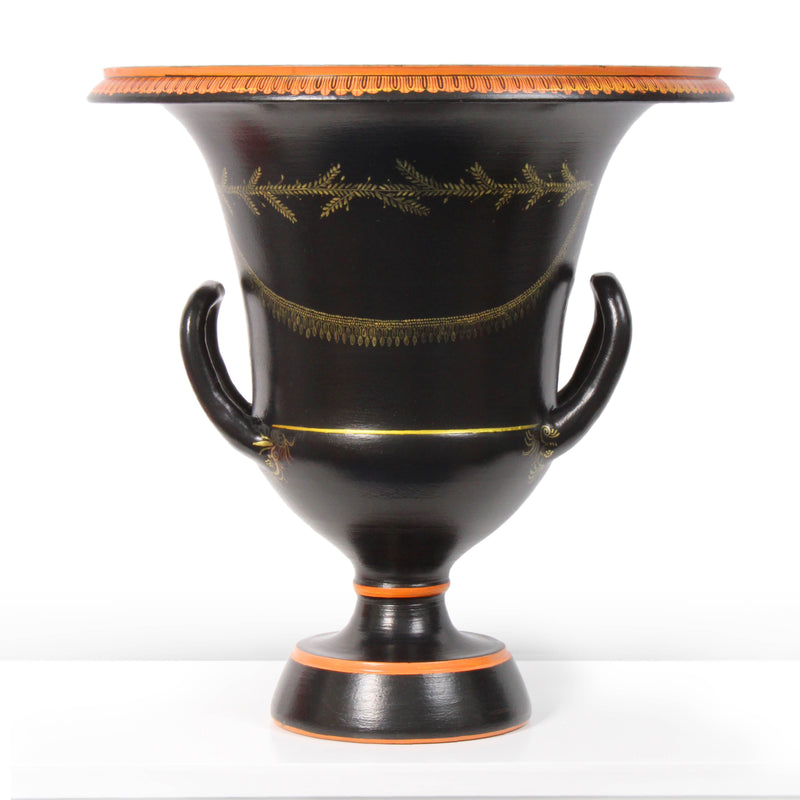 Ókori görög fekete nagy füles váza