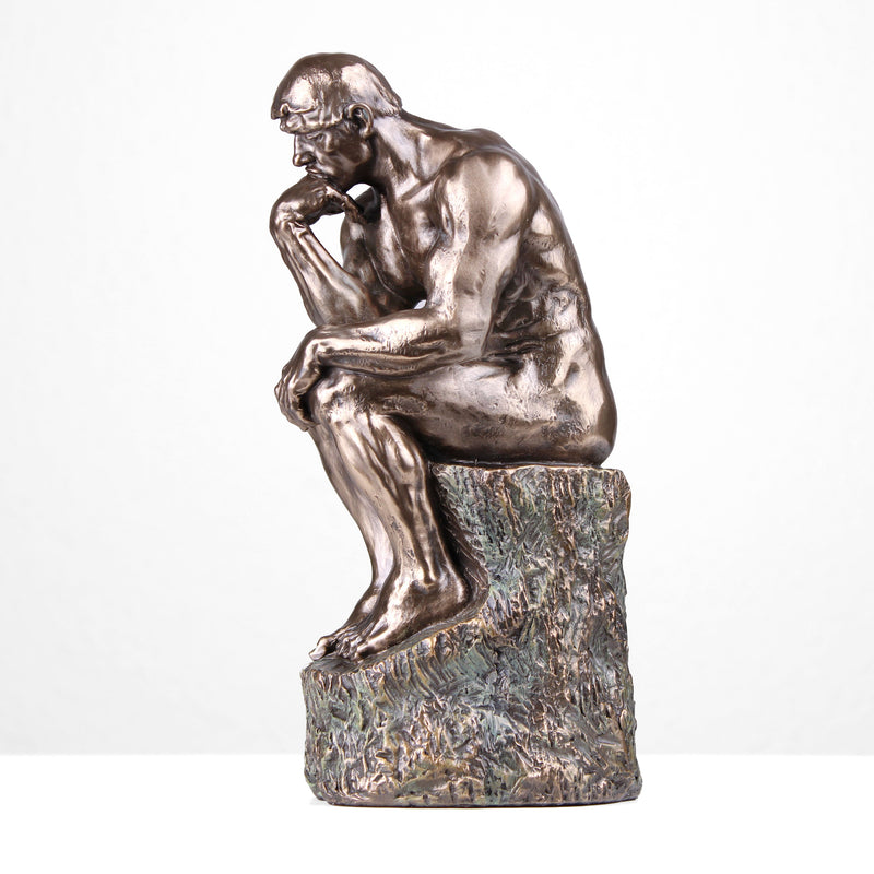 A gondolkodó Szobor Rodintól (Hidegen öntött bronz szobor)