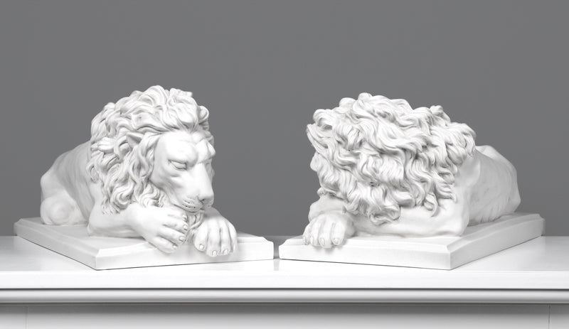 Nagy oroszlánok szobor párban