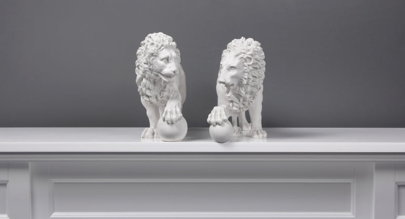 Medici oroszlánok szobor párban