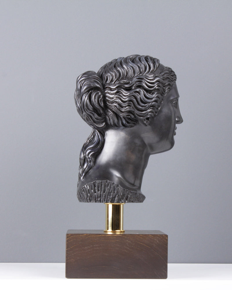 Aphrodité olimpiai istennő - Bronz mellszobor