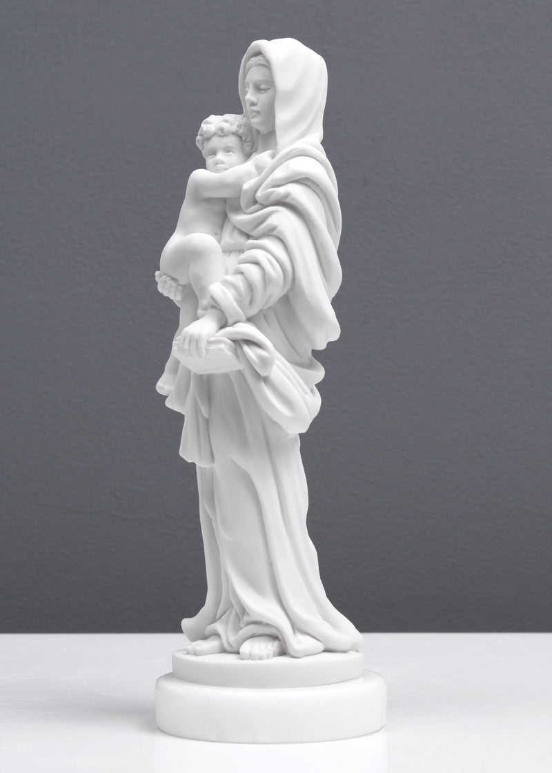 Madonna, kezében kis Jézussal figura