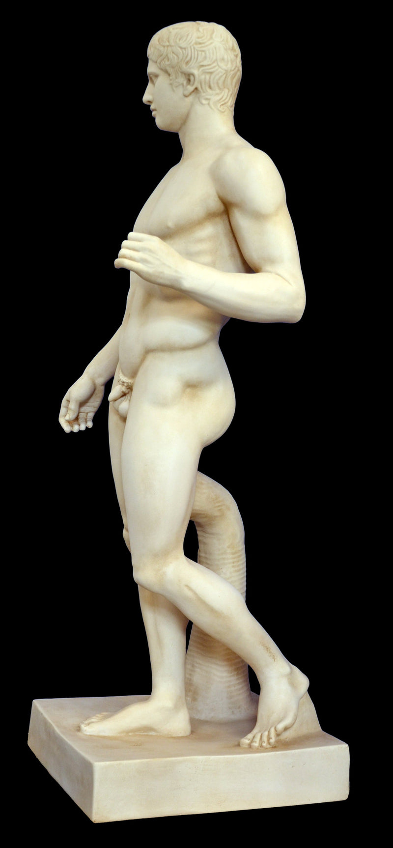 Doryphoros lándzsa hordozója - Életnagyságú szobor