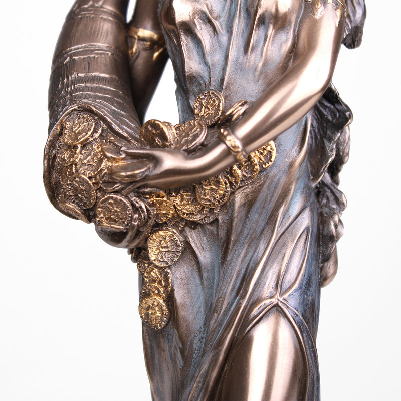 Fortuna Istennő Szobor (Hidegen öntött bronz)